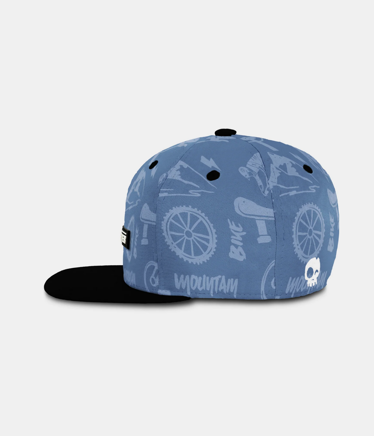 Gnarly Ride Snapback - Blue Fog