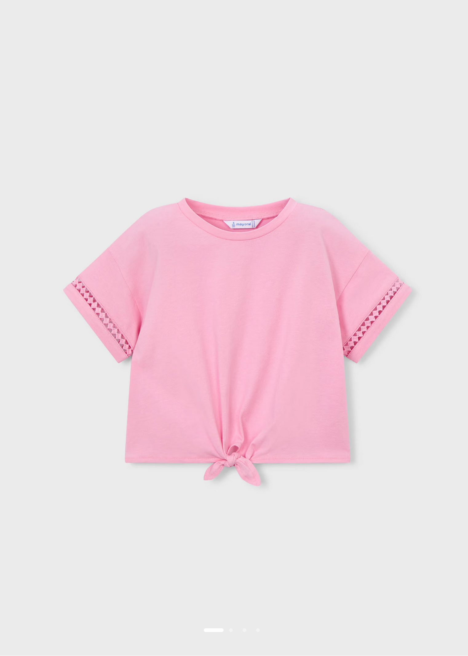 Front Tie T-Shirt - Candy