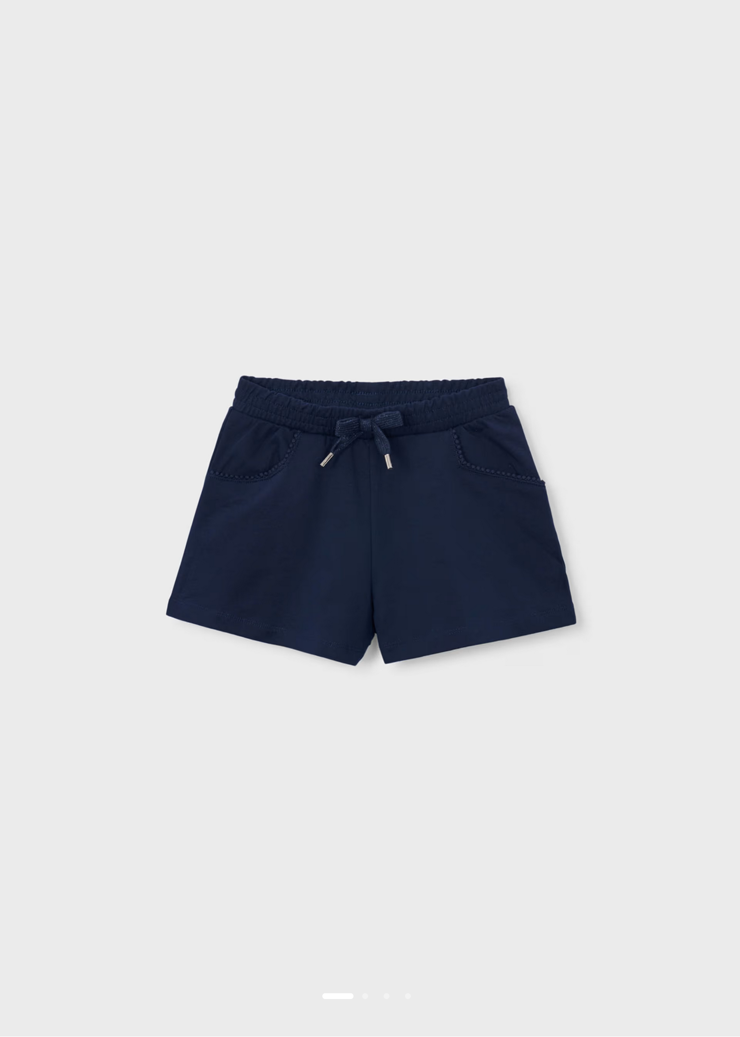 Navy Terry Shorts