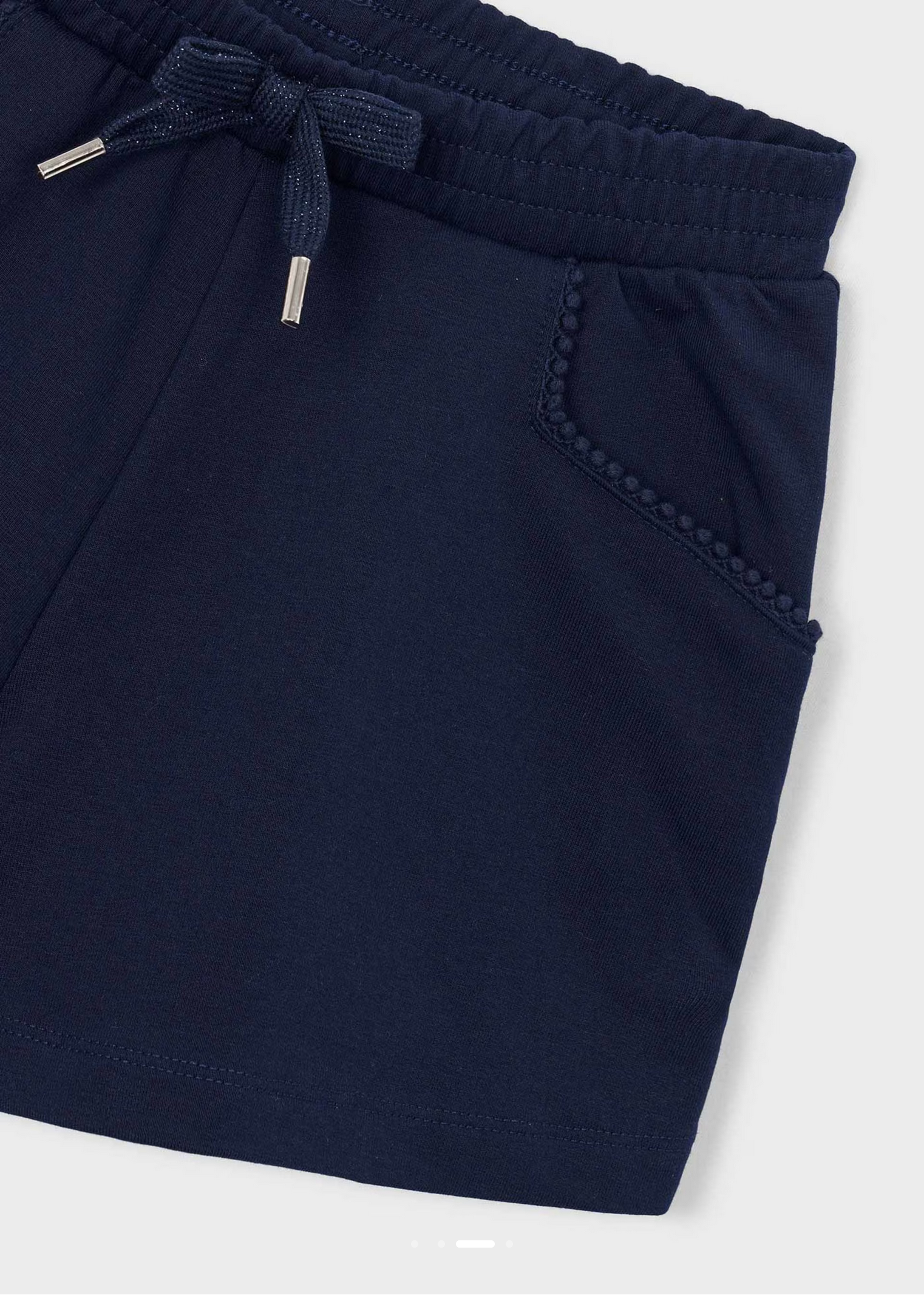 Navy Terry Shorts