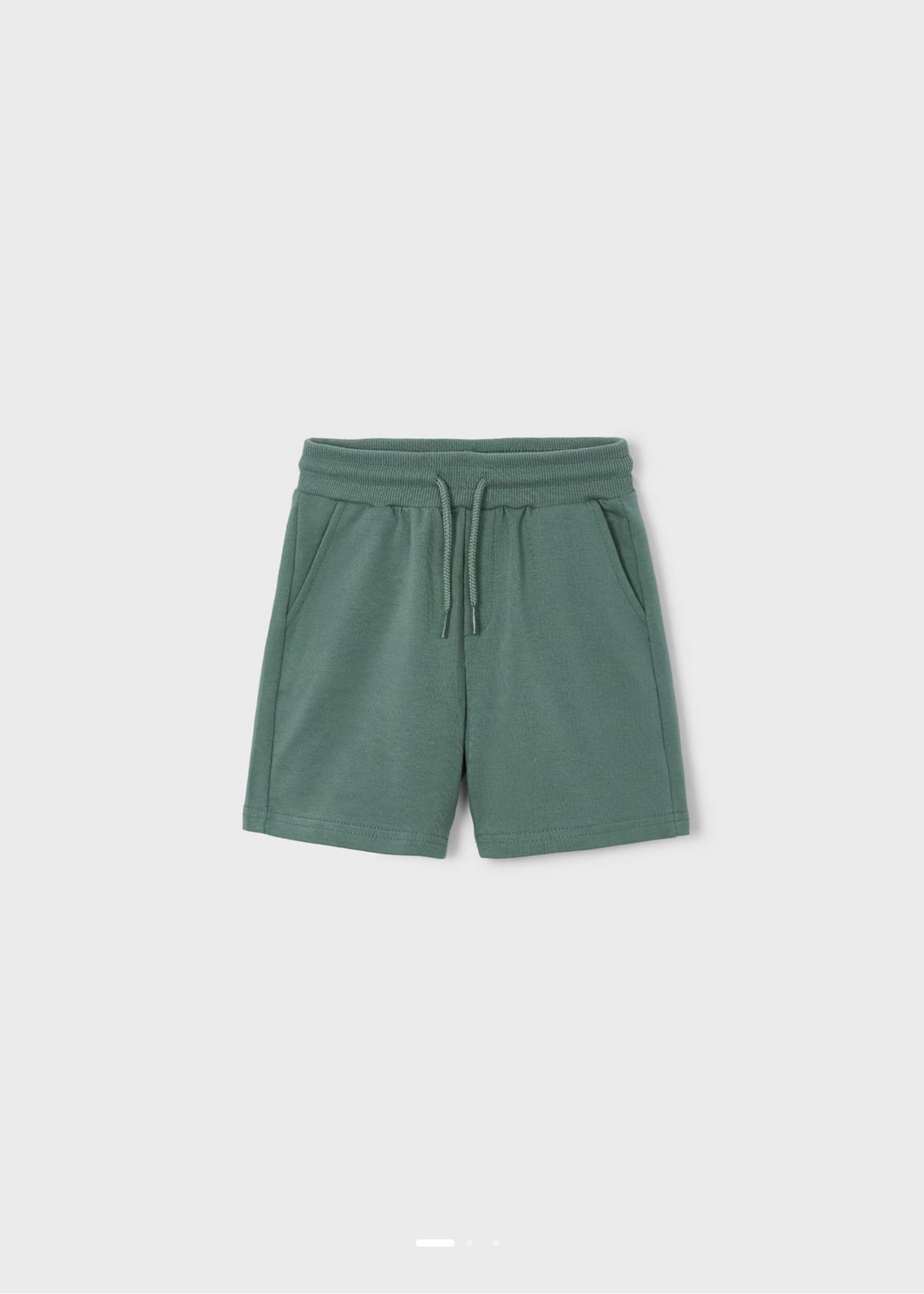 Azul Green Terry Shorts