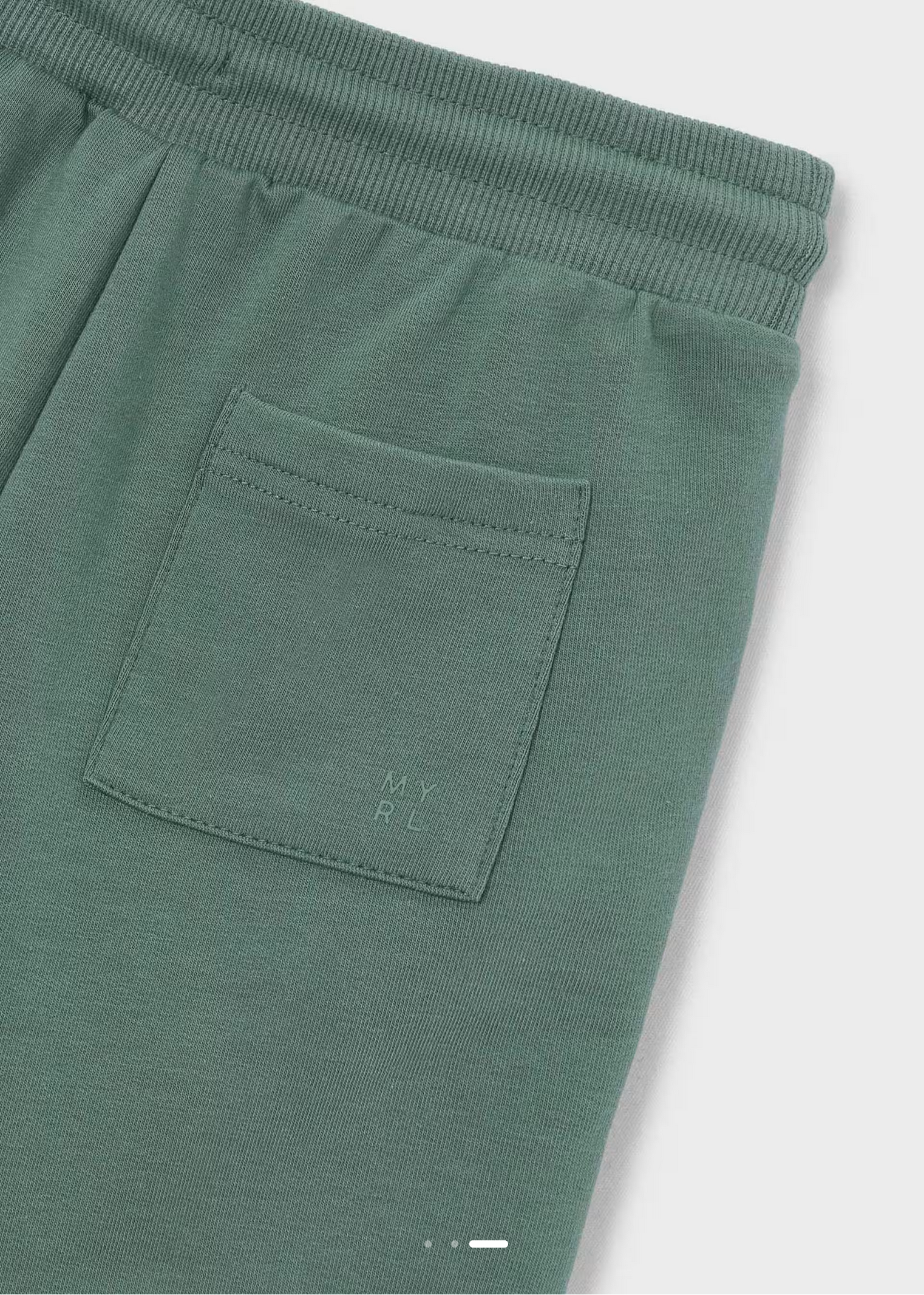 Azul Green Terry Shorts
