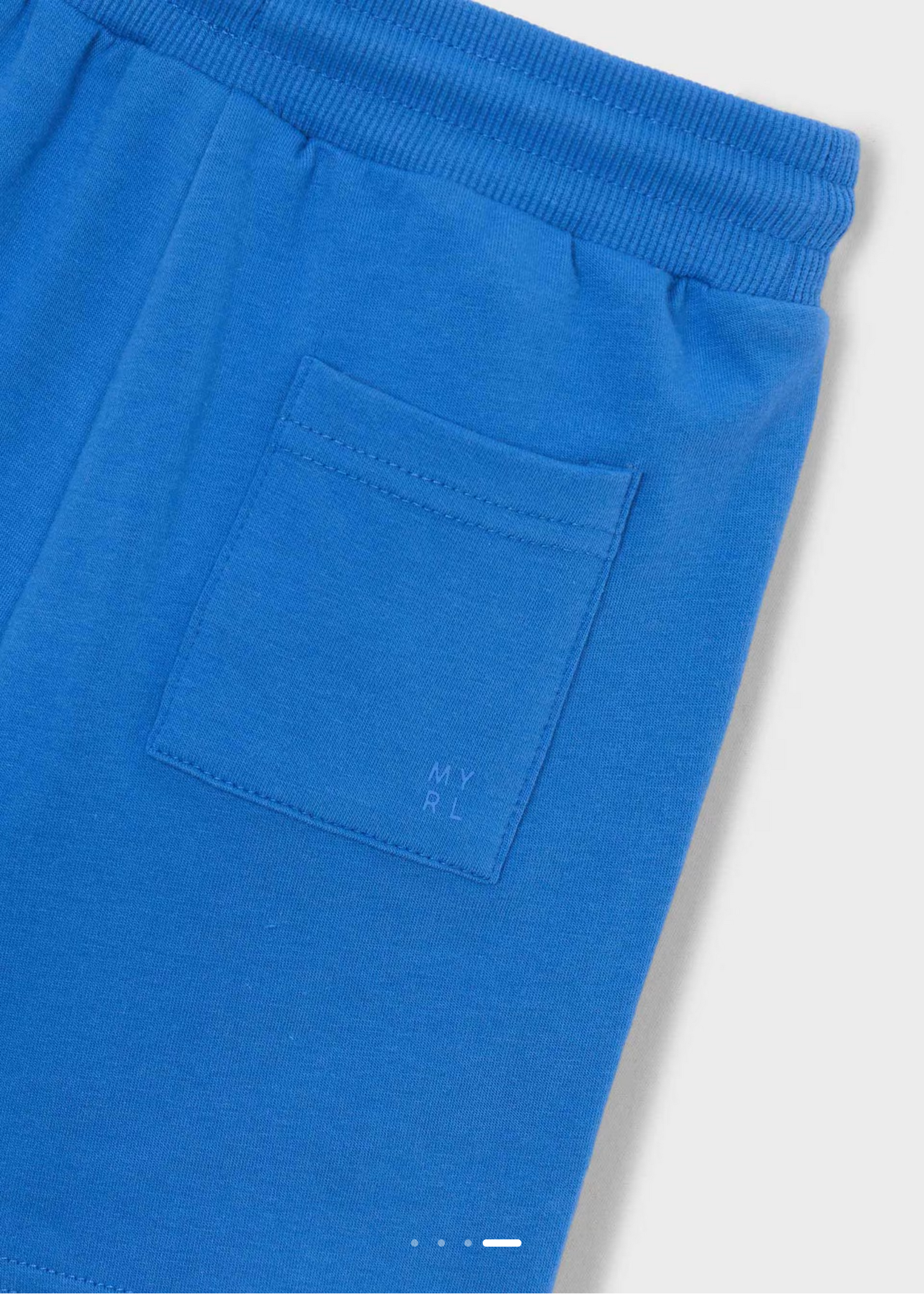 Blue Terry Shorts