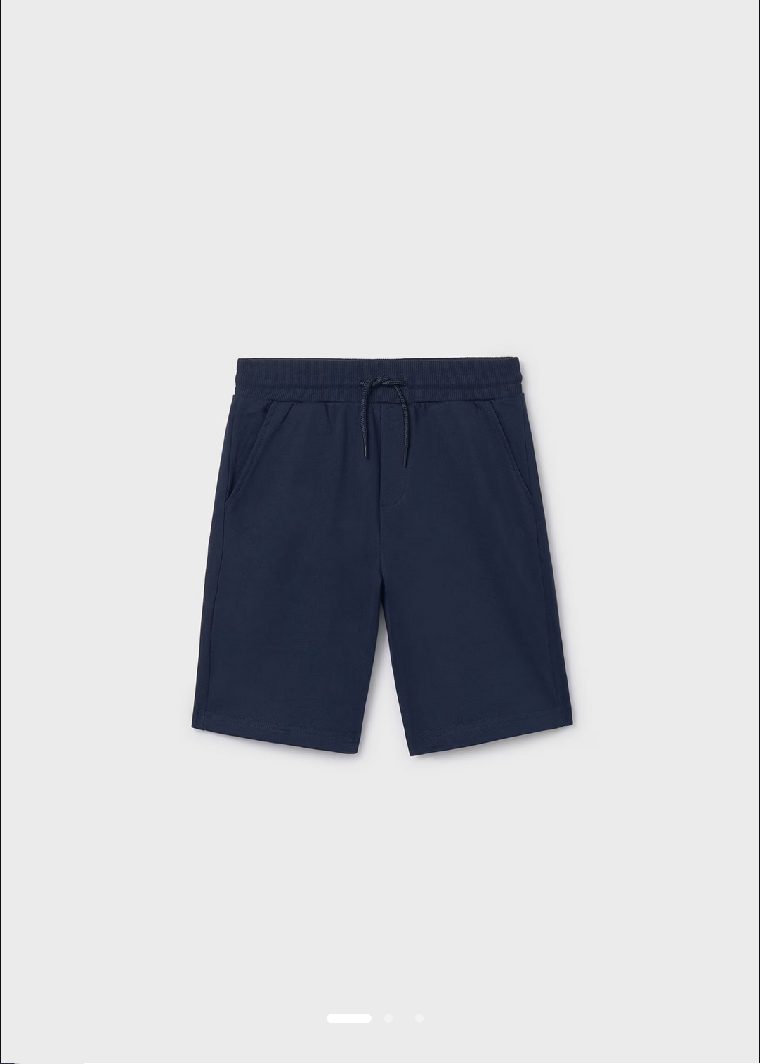 Youth Navy French Terry Shorts
