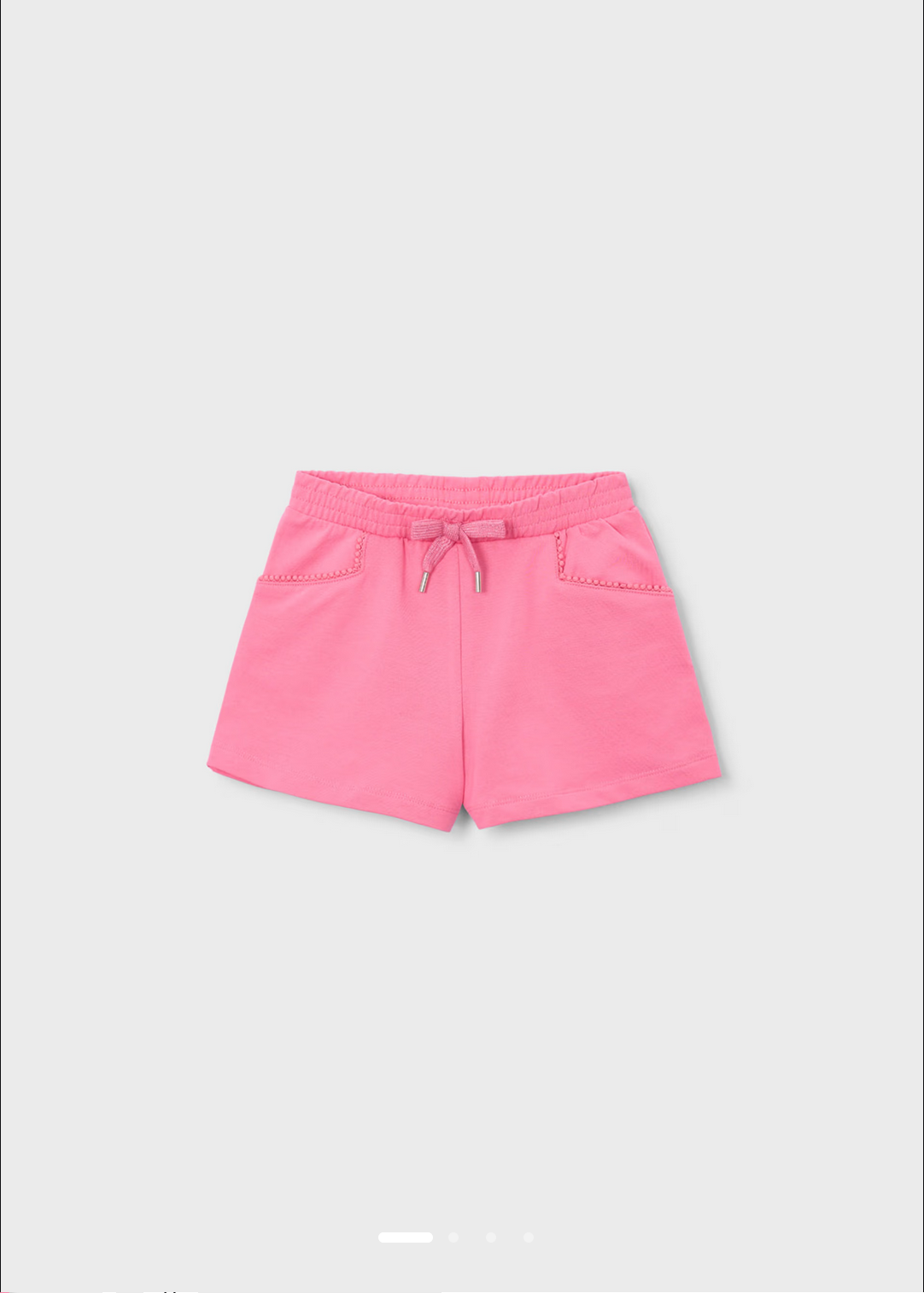 Geranium Terry Shorts