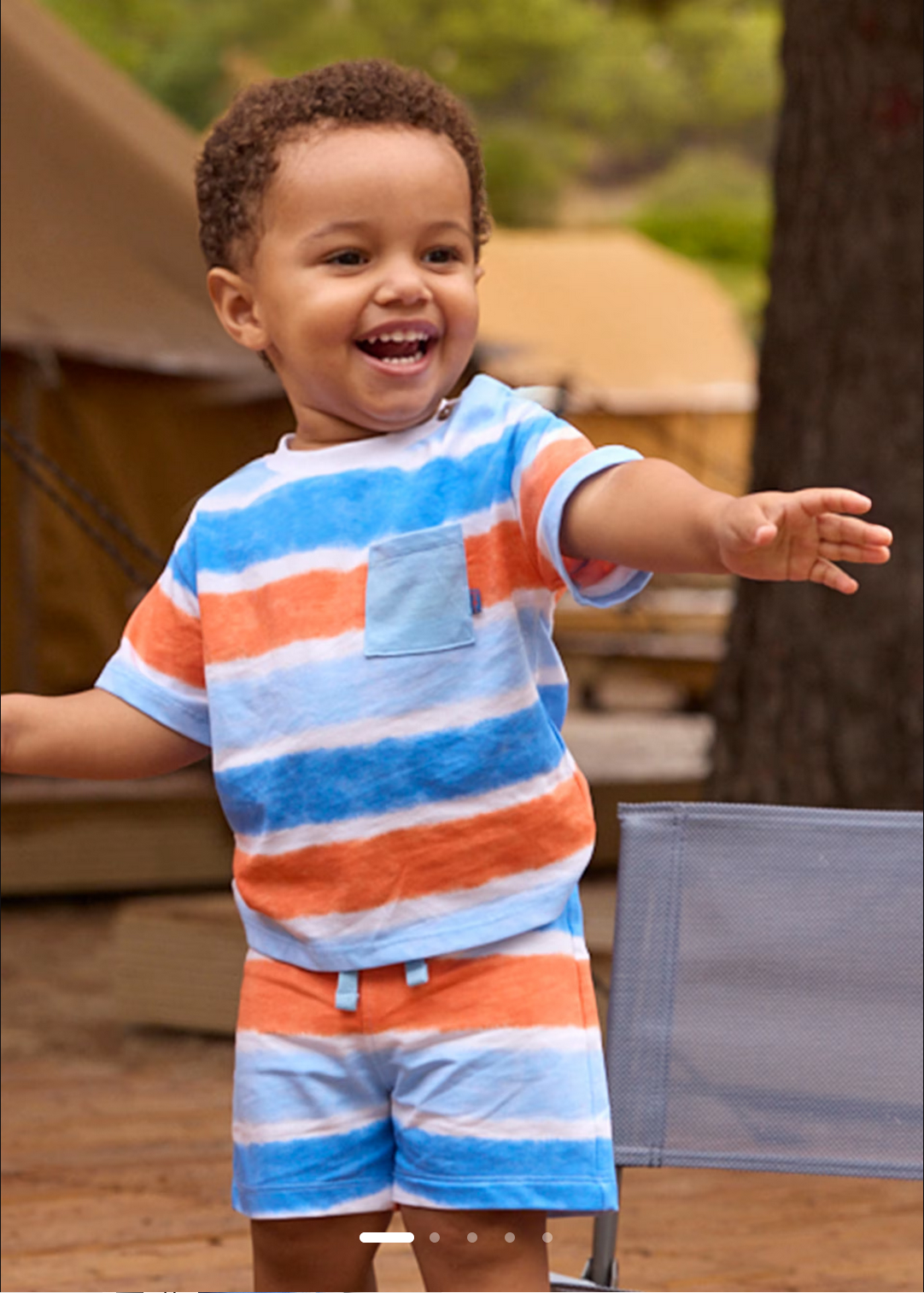Baby Striped Shorts