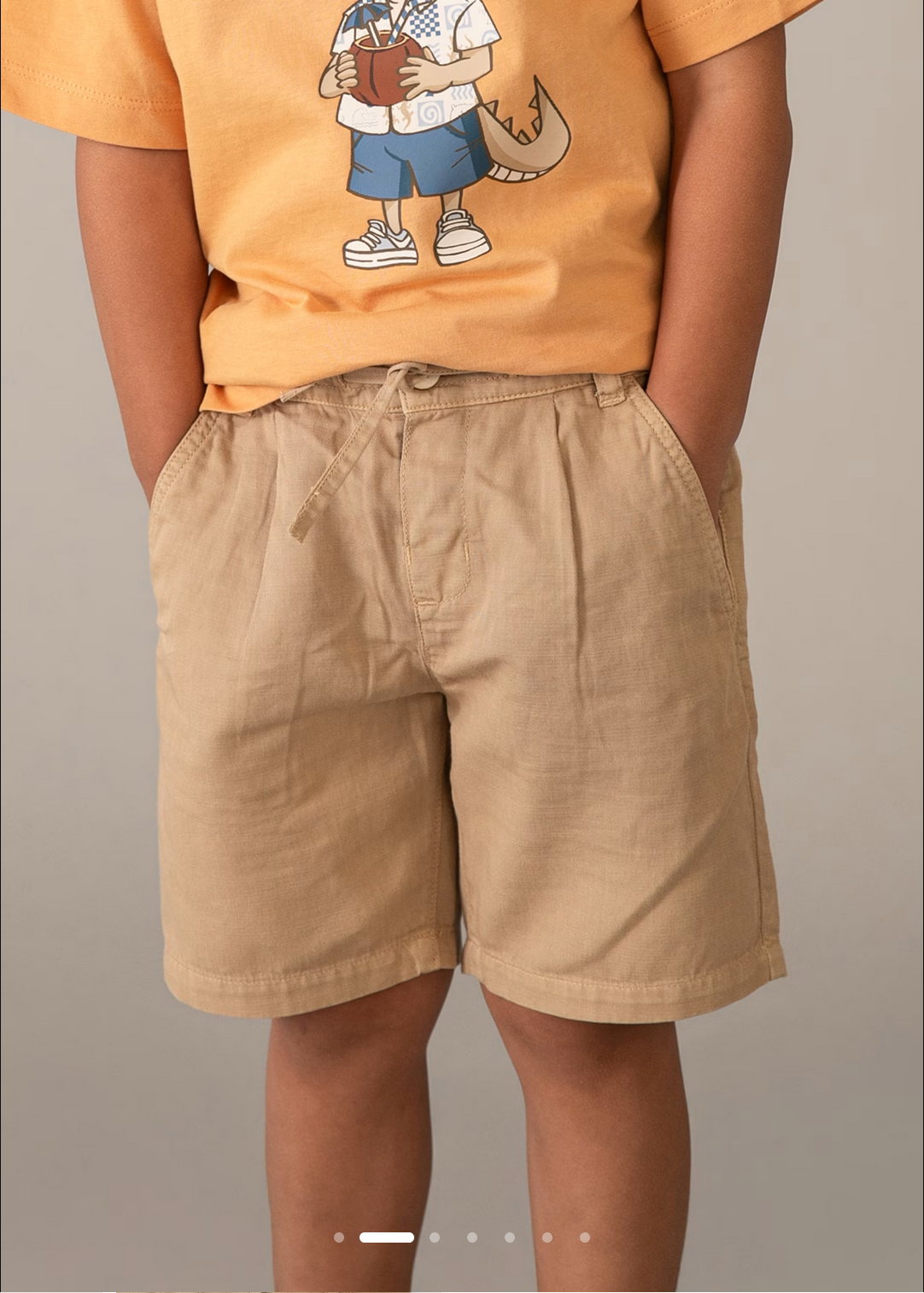 Linen Relaxed Fit Shorts