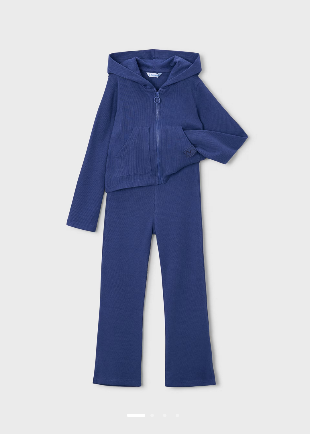 Girl 2-Piece Tracksuit – Porcelain