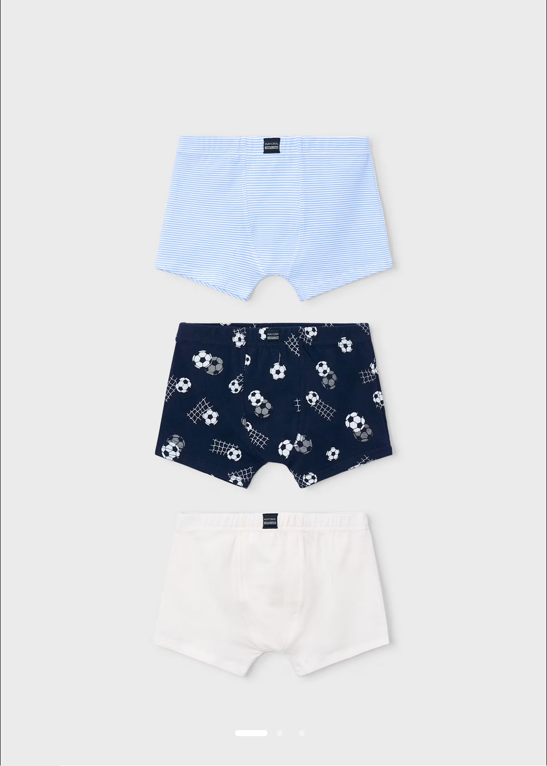Mayoral 3 Pack Boxers - Navy