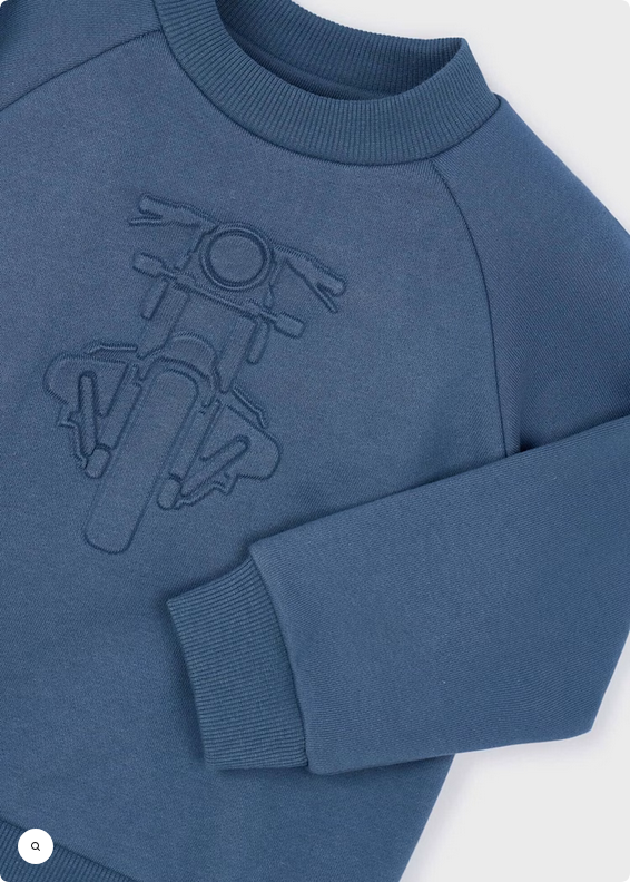 Embossed Sweatshirt