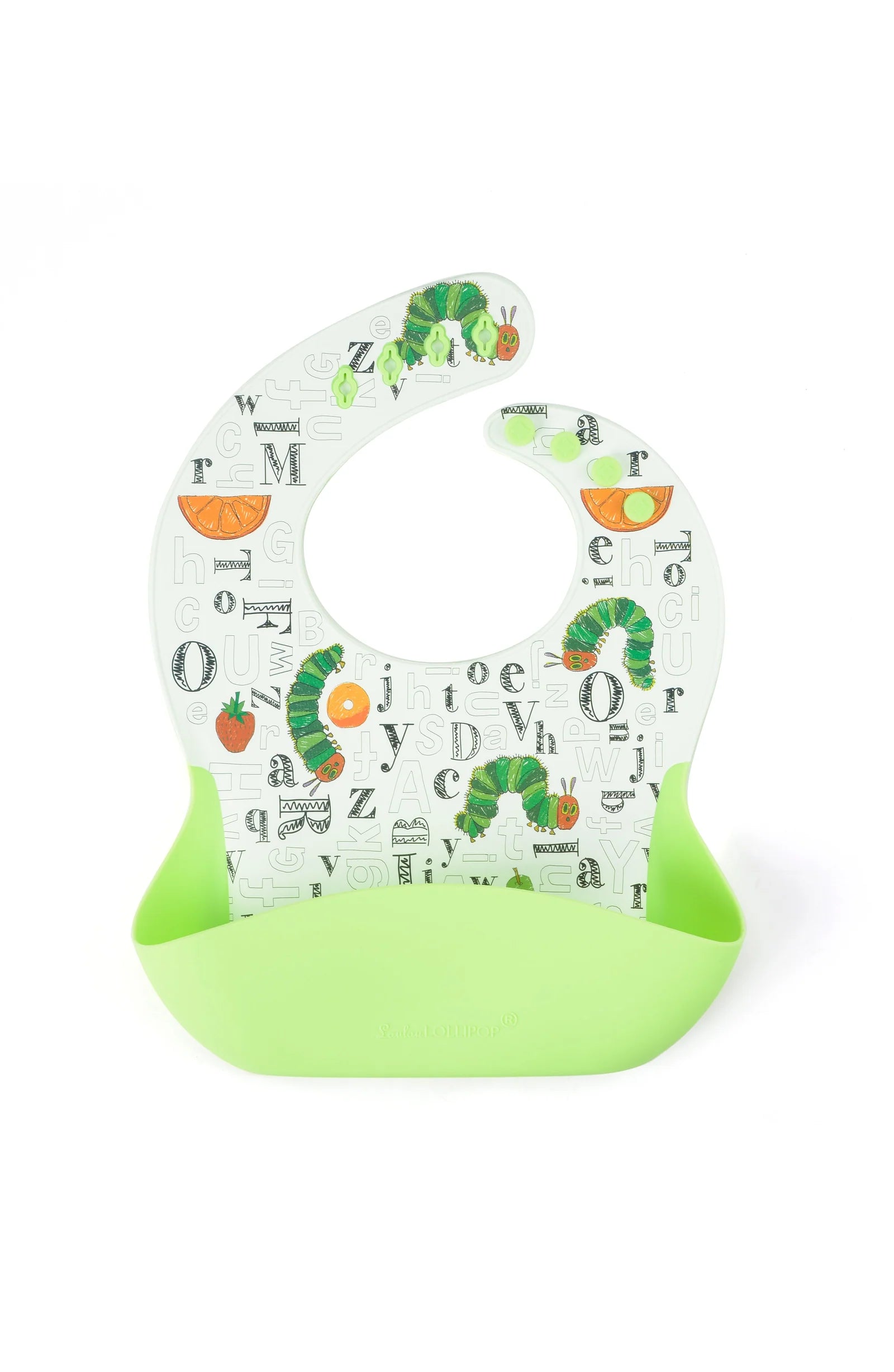 Silicone Bib - Eric Carle Alphabet