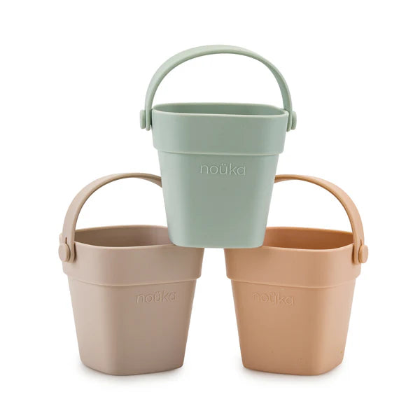 Tiny Bath Buckets - Assorted Colours