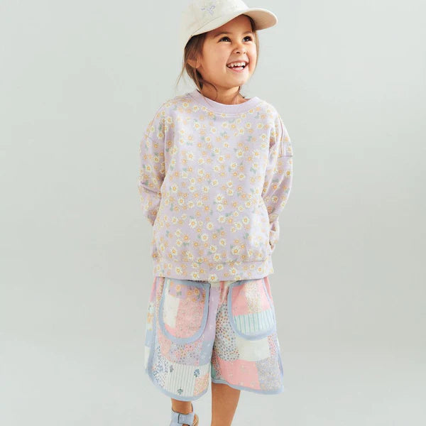 Shorts - Patchwork Flowers