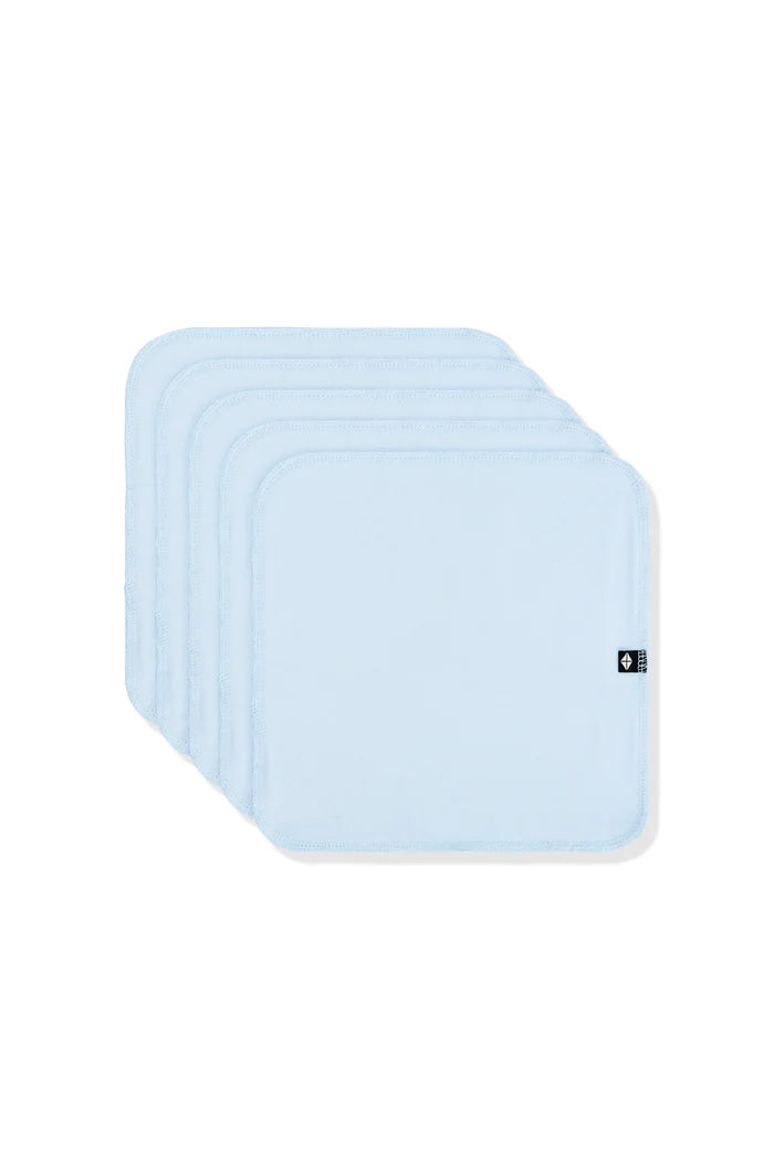 Washcloth 5-Pack in Breeze