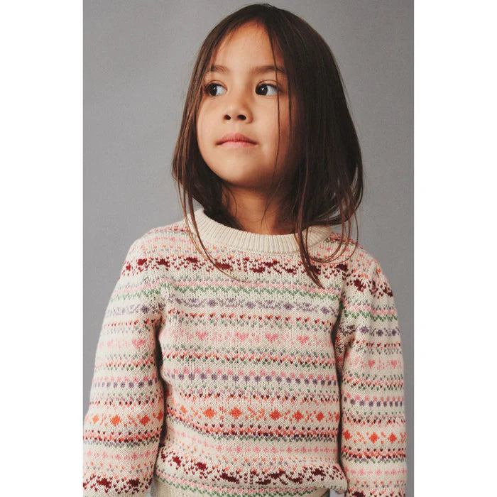 Jacquard Pullover Olga