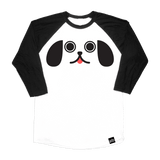 Kawaii Puppy Dog Eyes Baseball T-Shirt