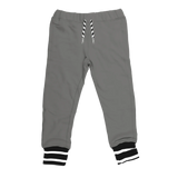 Bamboo Drawstring Cuffed Joggers - Grey