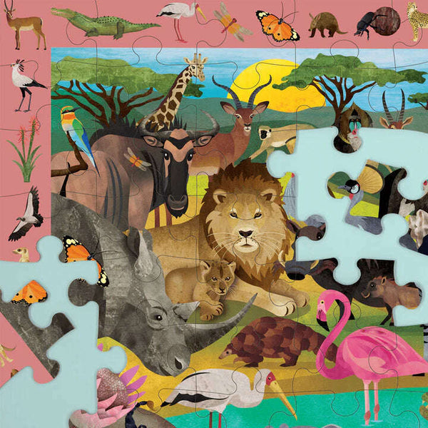 African Safari : Search and Find Puzzle