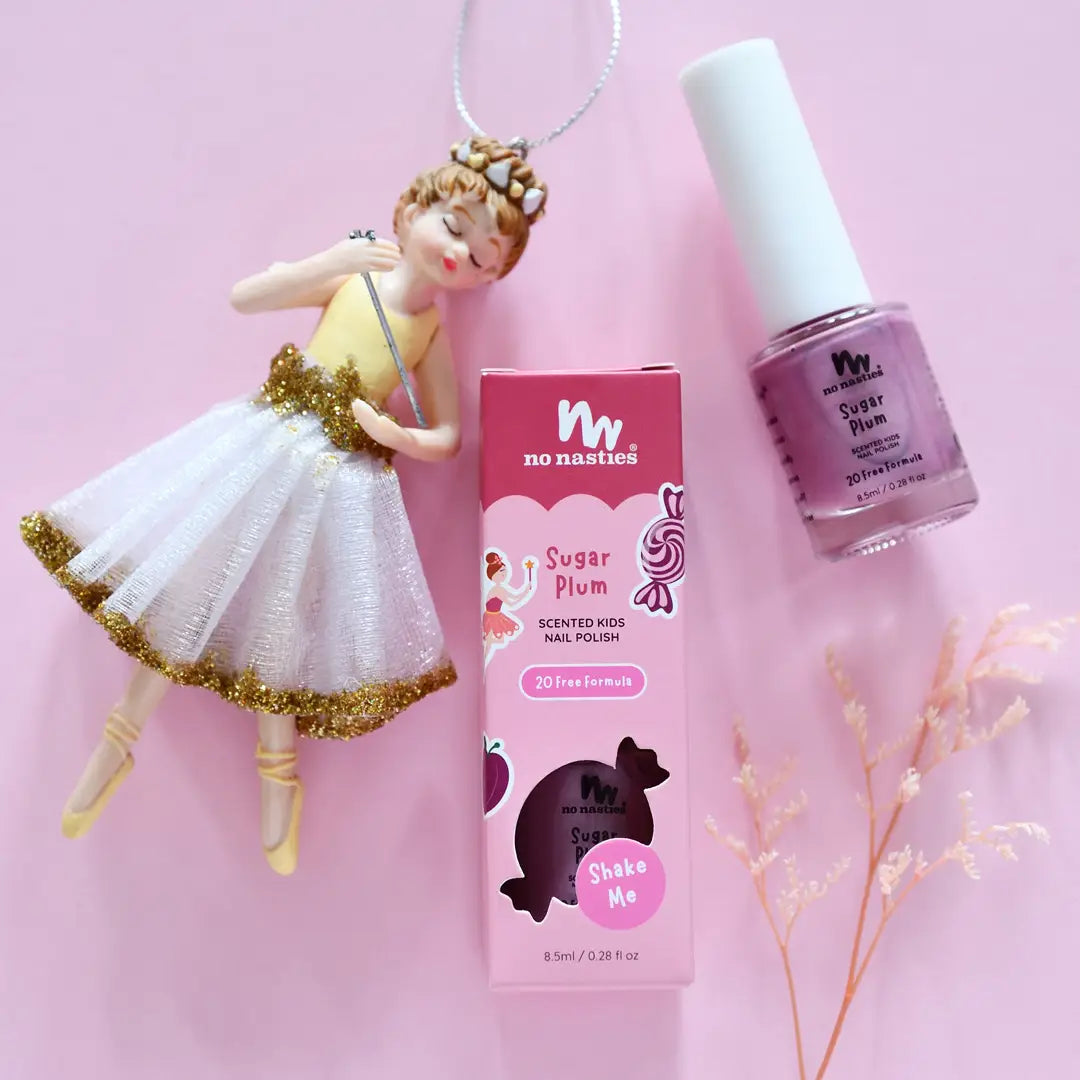 Sugar Plum Scented Kids Polish - Pastel Plum