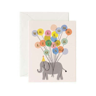 Elephant Baby Card
