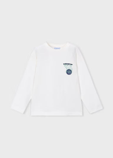 Long Sleeve Tee - Basketball