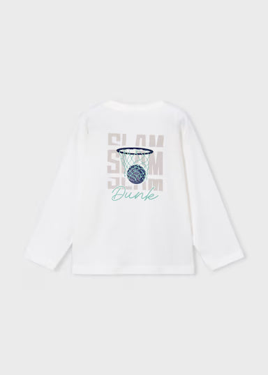 Long Sleeve Tee - Basketball