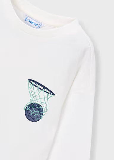 Long Sleeve Tee - Basketball