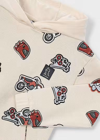 Printed Hoodie