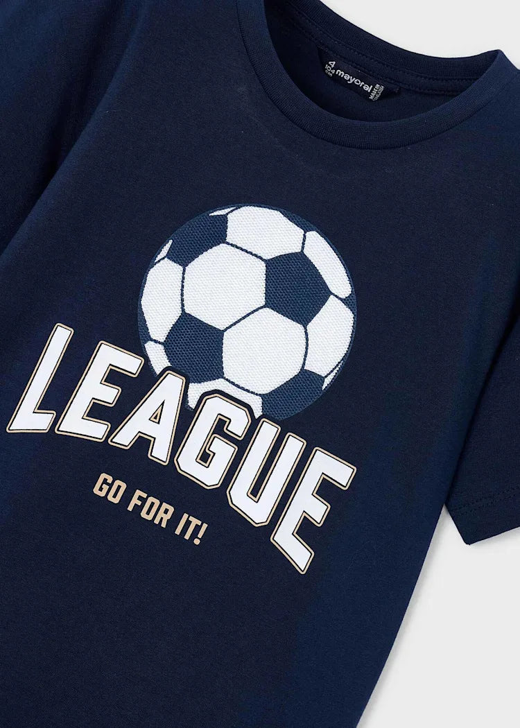 Navy Soccer T-Shirt