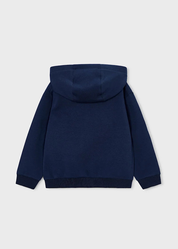 Navy Soccer Zip-up Hoodie