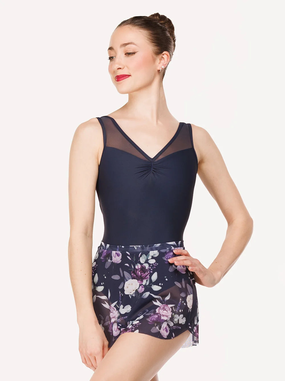 Tulip Skirt - Moonlit Garden Eclipse Mesh
