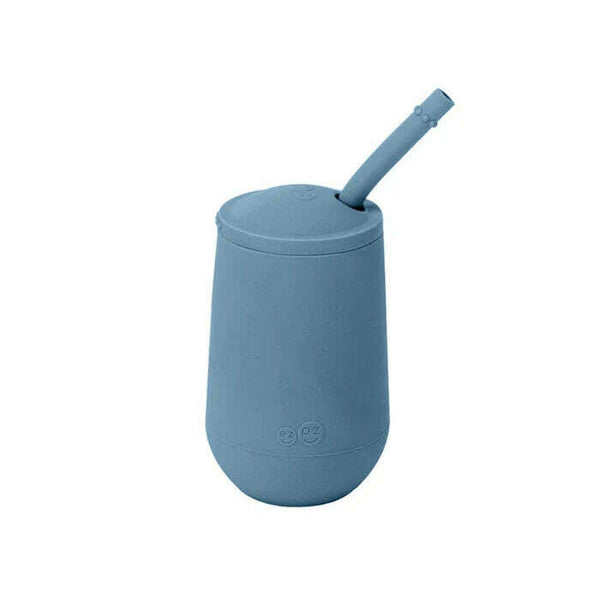 ezpz Happy Cup + Straw System - Blue