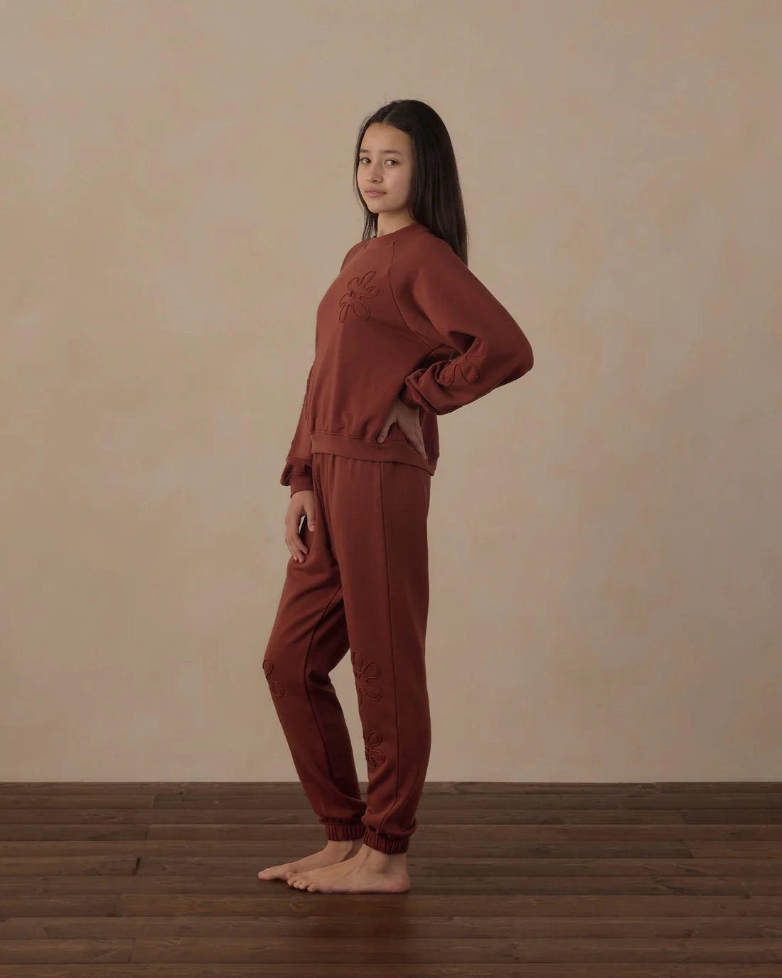 Teen Relaxed Sweatpant Brick