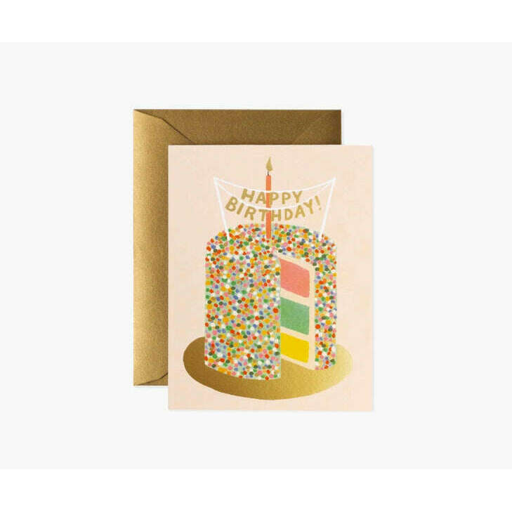 Layer Cake Birthday Card