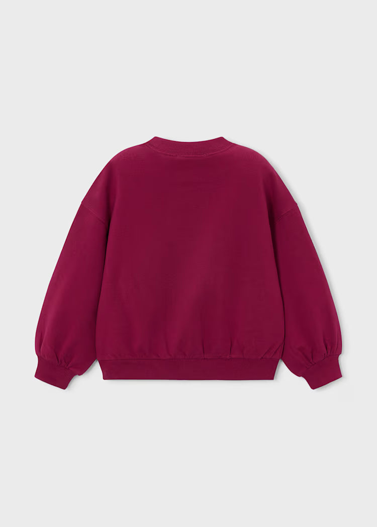 Embroidered Pullover - Cherries