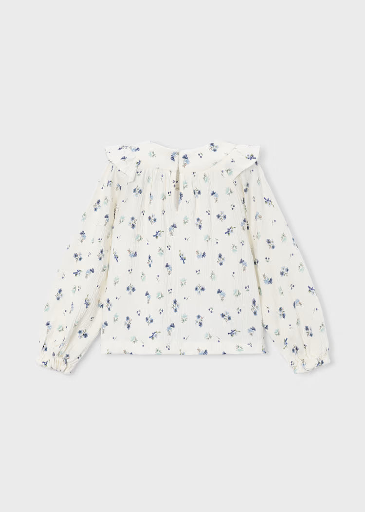 Flower Print Blouse