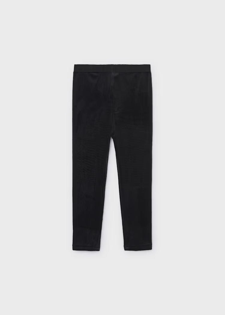 Velvet Leggings- Black