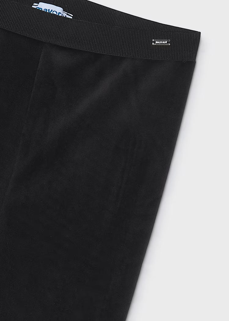 Velvet Leggings- Black