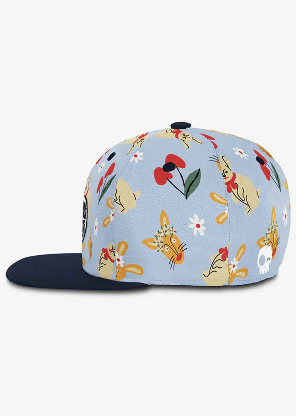 Cherry Bloom Hop Snapback - Crystal
