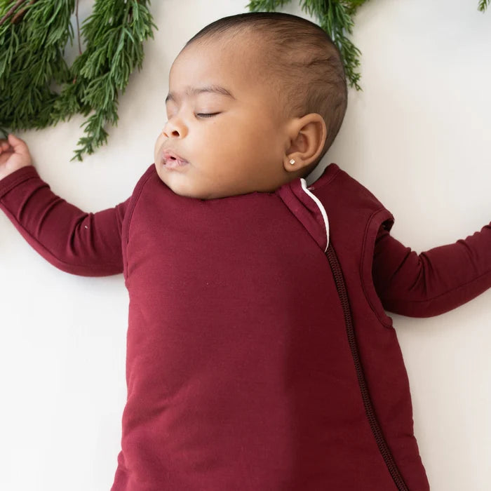 Sleep Bag in Burgundy 2.5 Tog