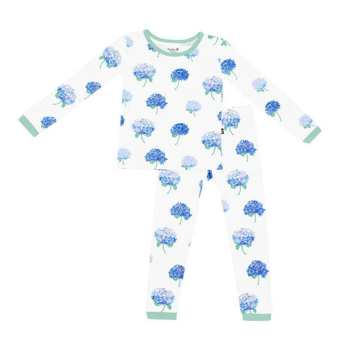 Pajama Set in Hydrangea