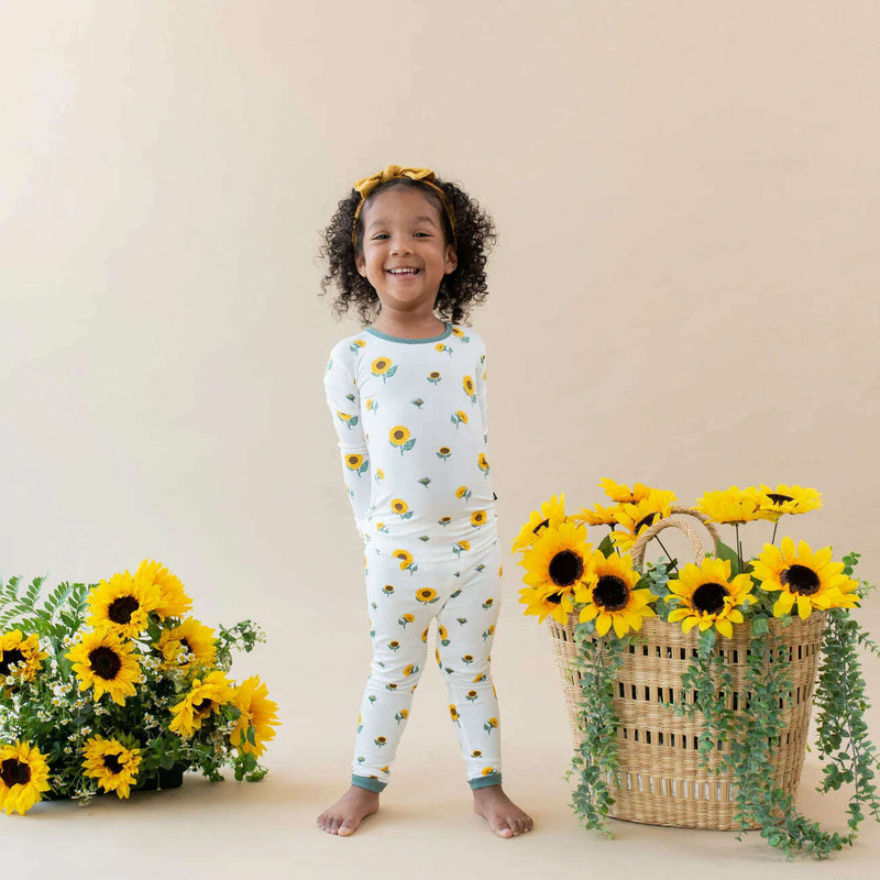 Pajama Set in Sunflower