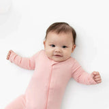Zippered Footie in Crepe