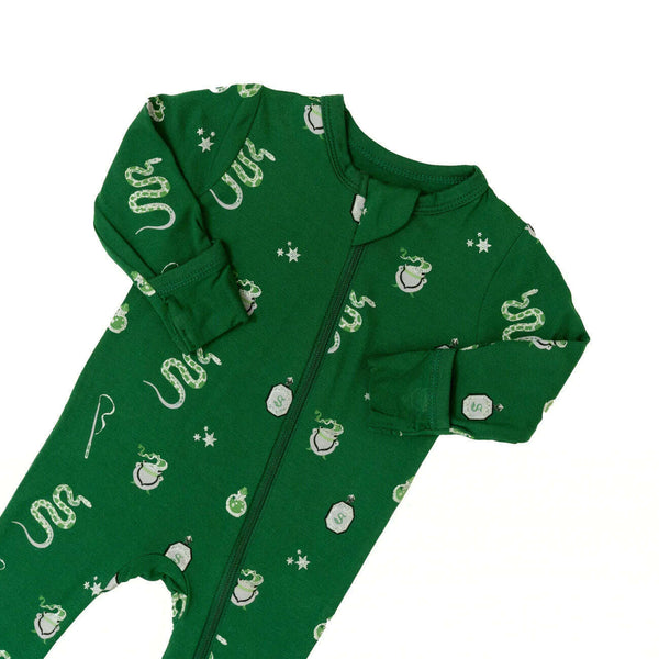 Zippered Footie in Slytherin™