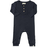 Mason Ribbed Romper - Navy