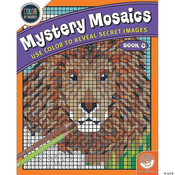 Color by Number - Mystery Mosaics - Book 8