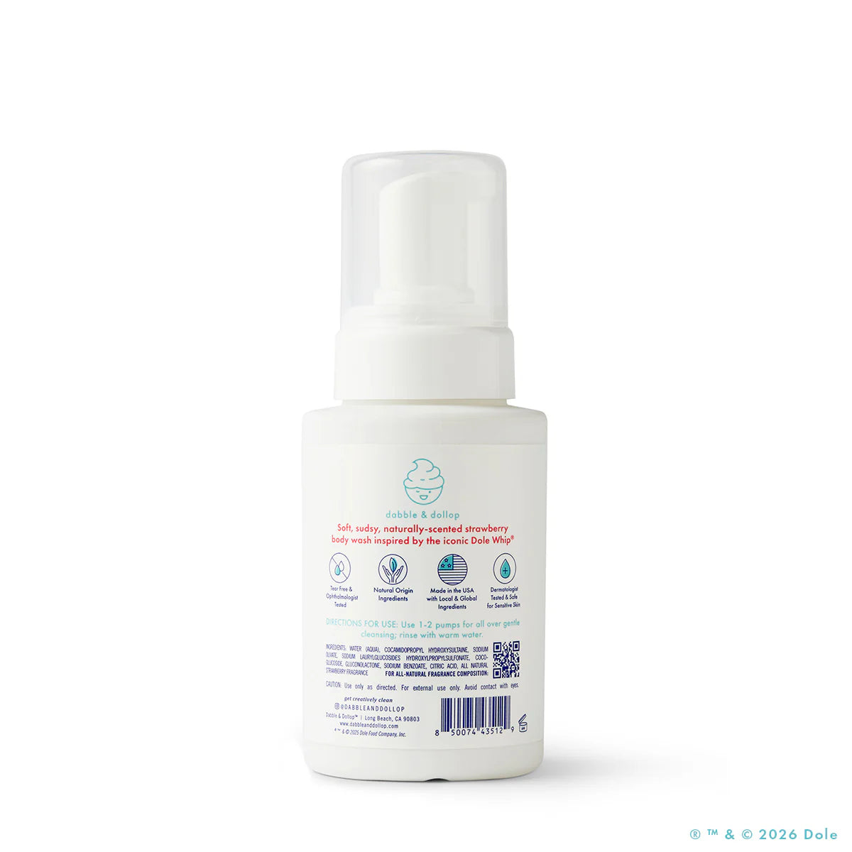 Dole Whip® Strawberry Foaming Body Wash