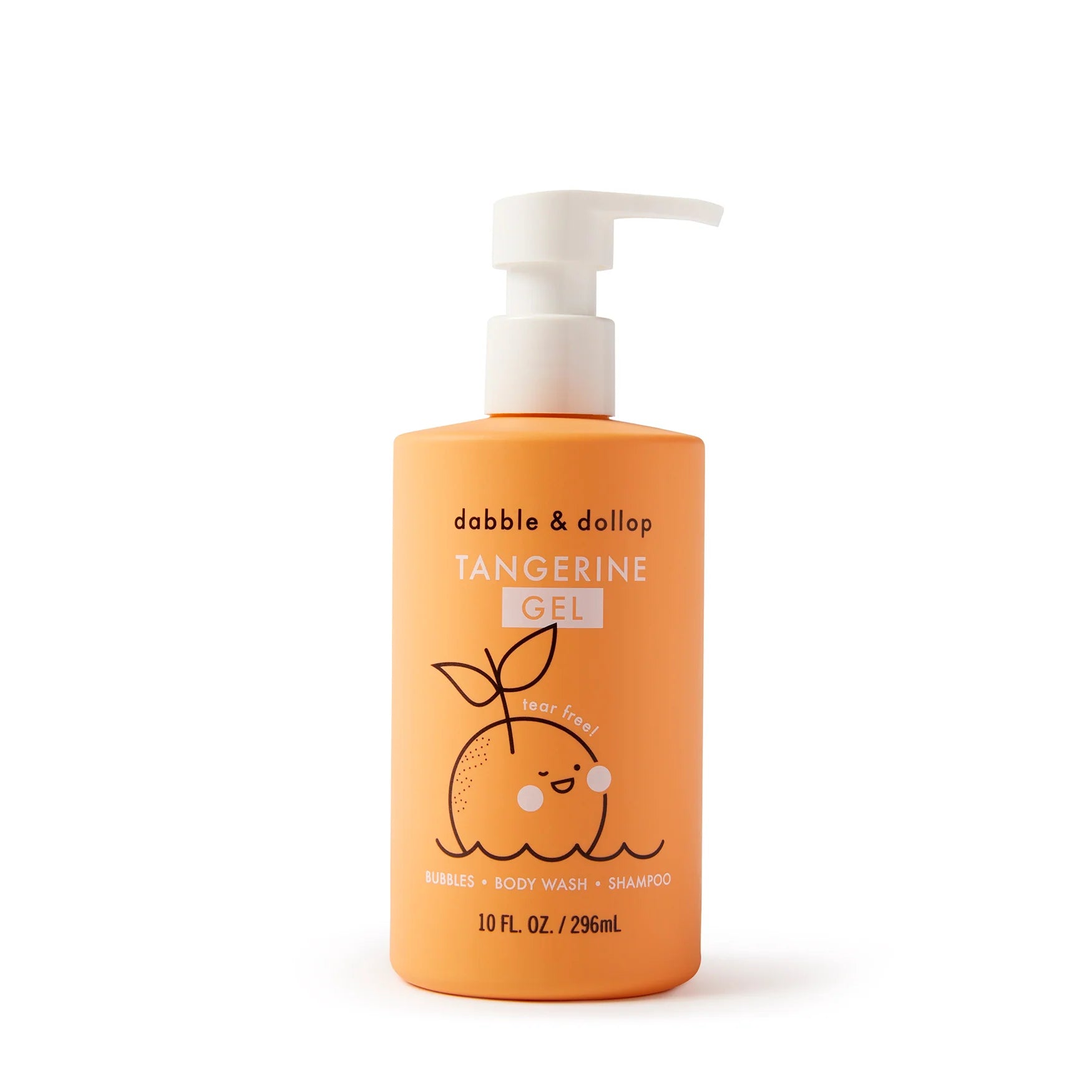 Tangerine 3-in-1 Bubble Bath, Body Wash & Shampoo