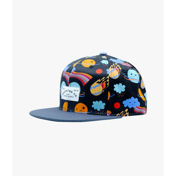 Another Planet Black Snapback Hat