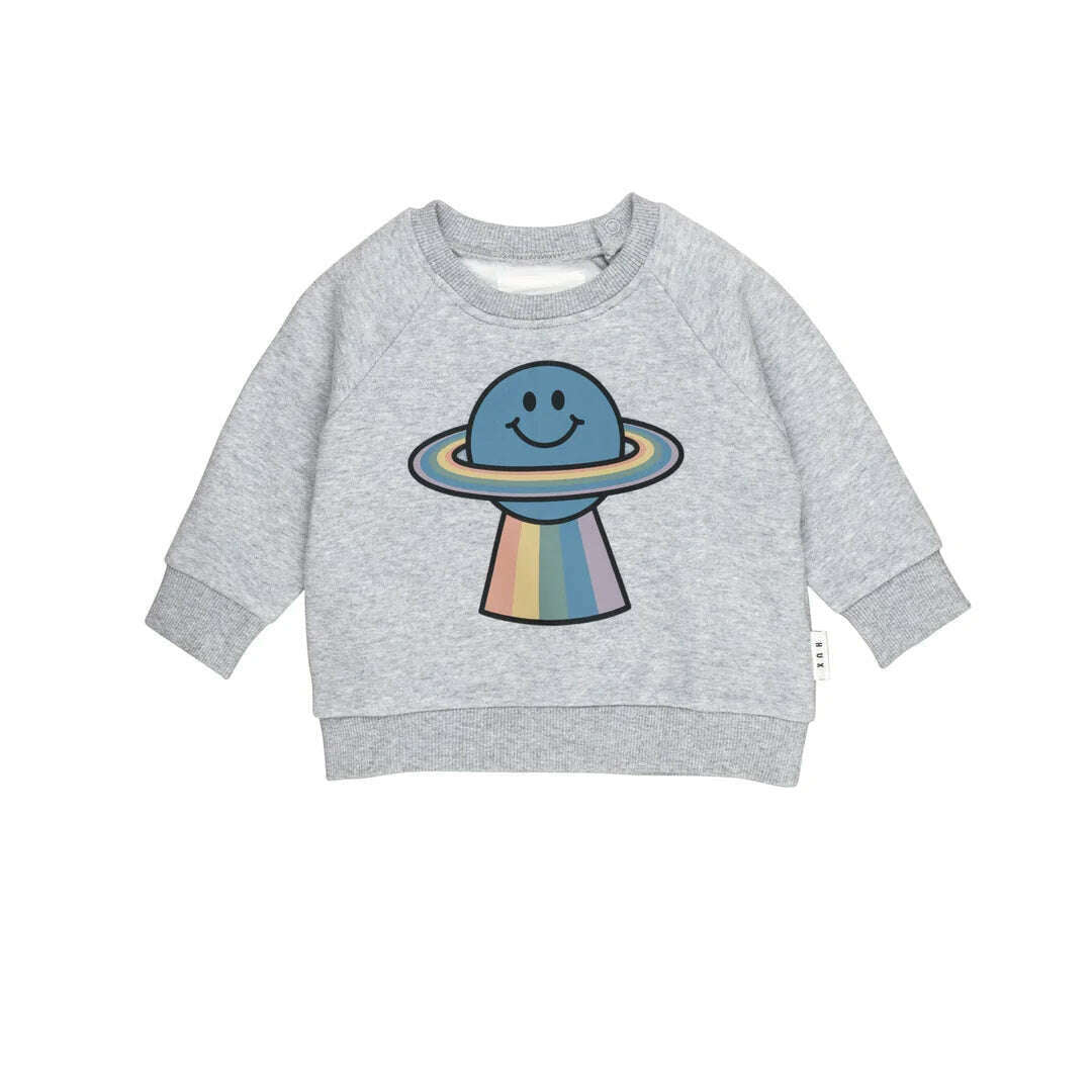 Rainbow Planet Sweatshirt - Size 3, 6, 8